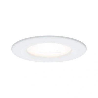 Immagine di Paulmann Nova Lampada da incasso per bagno LED (monocolore) GU10 6.5 W IP44 Bianco opaco