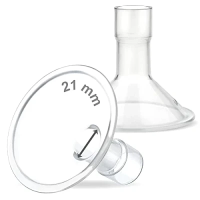 Immagine di Maymom MyFit 21 mm Shield (2 pezzi) compatibile con connettore Widemouth non originale Spectra S2 accessori S1 Pump Parts Flange