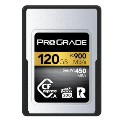 Immagine di Scheda di Memoria ProGrade Digital CFexpress™ 2.0 Tipo A (120 GB) Oro