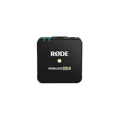 Immagine di RØDE Wireless GO II TX Trasmettitore Ultra Compatto con Microfono Integrato, Registrazione Integrata e Raggio fino a 200m per Filmmaking Creazione di Contenuti (Solo Trasmettitore)
