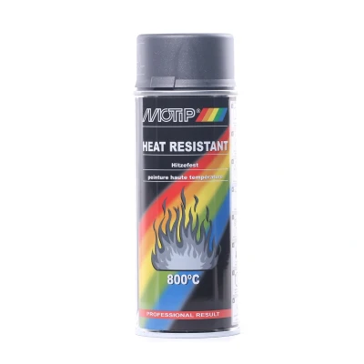 Immagine di MOTIP 04030 Vernice per motore / silenziatore Kompakt green glossy 400 ml antracite