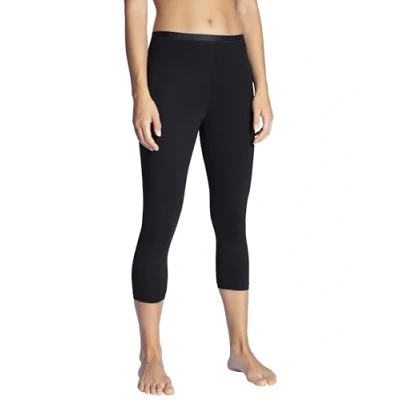 Immagine di Calida Natural Comfort Leggings Pantaloni del pigiama, Donna, Taglia: 46/48, Black