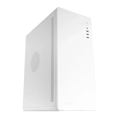 Immagine di Tacens ENSIS, case ATX per PC, Design Totalmente in Metallo, Struttura Robusta Ultra Robusta, Semi Tower con Ventola Silenziosa da 120mm FDB, USB 3.0, Bianco