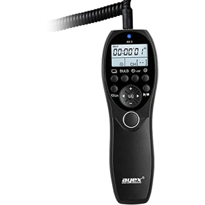 Immagine di ayex Timer scatto remoto AX 3 compatibile con Fujifilm RR100/R2 zB X 100F XT 20 T4 T3 T2 T1 E2 Pro 2 100T 70 30 Low/High Speed immagini di serie Bulb temporizzato