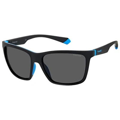Immagine di Polaroid PLD 2126/s Sunglasses, OY4/M9 Black Azure, L Men&#039;s