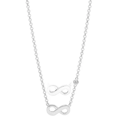 Immagine di Fossil Collana, Donna, Taglia: One Size, Silber