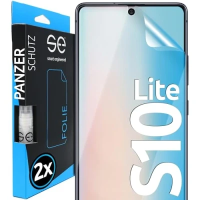 Immagine di smart engineered 3D Pellicola Protettiva per Schermo Samsung Galaxy S10 Lite [2 Pezzi Transparente, Case Friendly, qualità dell&#039;immagine Full HD,Pellicola TPU