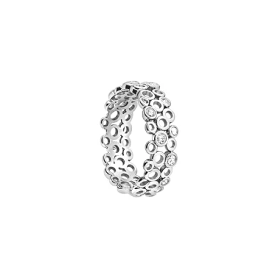 Immagine di Sofia Milani Anello da Donna in Argento 925 con Pietra Zircone Design ad Ornamento Cerchio 10086 10 (16)