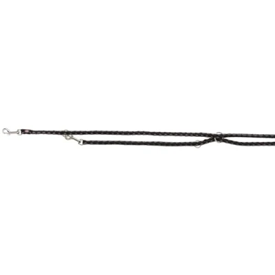 Immagine di TRIXIE Guinzaglio Cavo ADD. Nero Argento SM Tx14351
