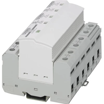 Immagine di Phoenix Contact 2905468 FLT SEC T1+T2 2S 350/25 FM Scaricatore di sovratensioni Protezione da per: Armadi distribuzione 25 kA 1 pz.