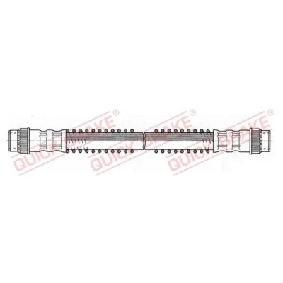 Immagine di QUICK BRAKE 22.511 Tubi Freno 210mm M10x1 con filettatura interna CITROËN: Saxo Hatchback, AX PEUGEOT: 106 I II Hatchback
