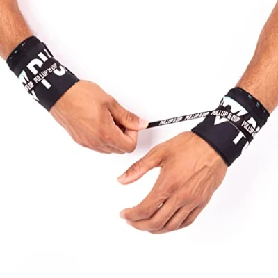 Immagine di PULLUP &amp; DIP Polsiere Calisthenics per una Maggiore Stabilità durante l&#039;Allenamento, Fasce Polsi Calisthenics, Allenamento della Forza, Ginnastica e Fitness, Wrist Wraps Donne Uomini