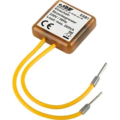 Immagine di eQ 3 130366 Limitatore di corrente accensione ESB1 Arancione IP20
