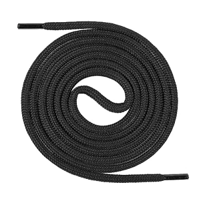 Immagine di Mount Swiss Lacci per scarpe rotondi, ø 4,5 mm, di alta qualità, resistenti agli strappi, in poliestere resistente, da trekking, lavoro, montagna e