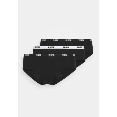 Immagine di Puma Hipster 3 PACK Slip, Donna, Taglia: Small, Black