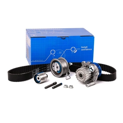 Immagine di SKF VKMC 01250 1 Pompa Acqua + Kit Cinghia Distribuzione con guarnizioni tirante a vite 120 VOLKSWAGEN: Golf 4, Passat B5 GP Variant, Sharan I