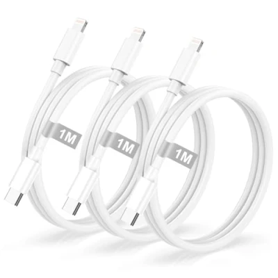 Immagine di Cavo USB c lightning 1M 3Pezzi[Certificato Apple MFi], i Phone USBC type Rapida Ricarica iPhone filo Caricatore per 14 13 12 11 Pro Max/Mini/XS/XR/8/iPad