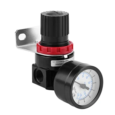 Immagine di Regolatore di pressione aria, del compressore d&#039;aria regolabile G1 / 4 Haofy con staffa