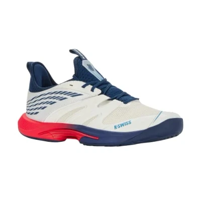 Immagine di K Swiss Scarpe da tennis Speed Trac uomo, Blanc De Blanc/Blu Opale/Lecca lecca, 45 EU