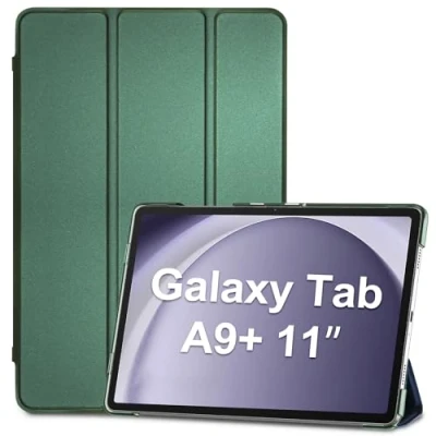 Immagine di ProCase Cover Galaxy Tab A9+ 11 Pollici 2023, Custodia A9 Plus [SM X210/X215/X216/X218], Smart per Ultra Sottile Leggero Mgreen