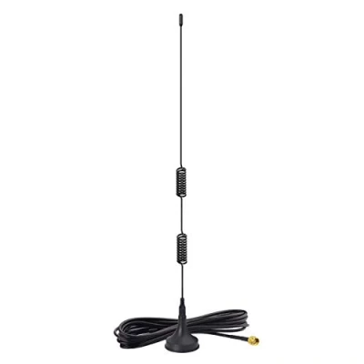 Immagine di Bingfu Antenna VHF UHF Bibanda 144MHz 430MHz SMA Maschio Base Magnetica Compatibile con Walkie Talkie Radio Bidirezionale a Due Vie Portatili Baofeng UV 3R VERTAX VX 5R 6R 7R