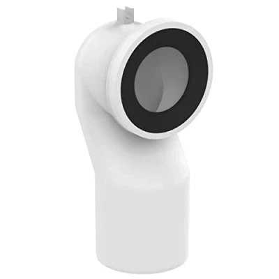 Immagine di Ideal Standard Multi Suites, Curva tecnica regolabile per water, Raccordo universale scarichi WC, J324867, Grigio