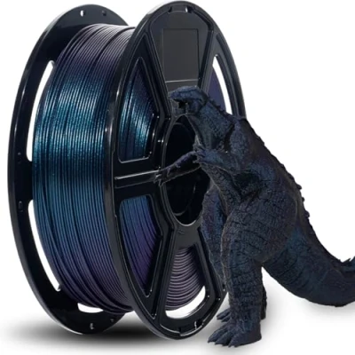 Immagine di FLASHFORGE PLA camaleonte ad alta velocità Multicolore Burnt Titanium, Stampa veloce max 500mm/s, Filamento Color Shift 1,75mm,cambia colore con la luce e gli angoli,Filamento di altissimo livello