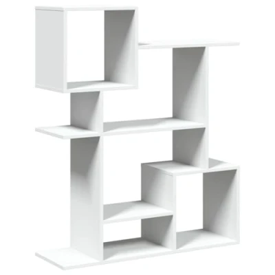 Immagine di vidaXL Libreria Divisorio Bianca 92x29x112 cm in Truciolato, libreria, Mobile Porta Libri, scaffale portaoggetti, per Libri