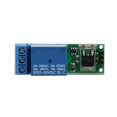 Immagine di Keenso Scheda di Trigger a Basso impulso, relè ritenuta Mini 6 24V 60 70mA Modulo Blocco Flip Flop Bistabile Interruttore autobloccante impulso