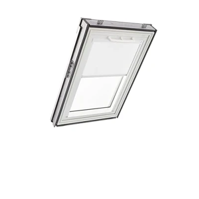Immagine di Originale Tenda Oscurante Roto ZRV e Coprente Guide di Scorrimento Laterali Bianco per Finestre da Tetto delle Serie Q con Dimensioni 078/098 07/09