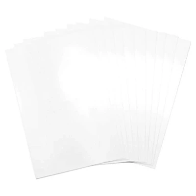 Immagine di Plastica termoretraibile Sizzix Surfaces, 8 1/2&quot; x 11&quot;, bianca, 10 fogli