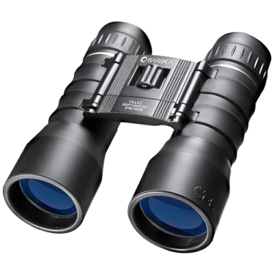 Immagine di BARSKA Lucid View Binocolo compatto, 10 x 42, colore: Nero