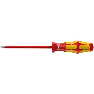 Immagine di Wera 160 i VDE Cacciavite a taglio Larghezza della lama: 3.5 mm Lunghezza 100 DIN EN 60900