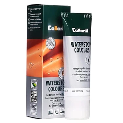 Immagine di Collonil, Crema impermeabilizzante per pelle liscia Waterstop Classic Care, Marrone (Marrone scuro), 40 EU