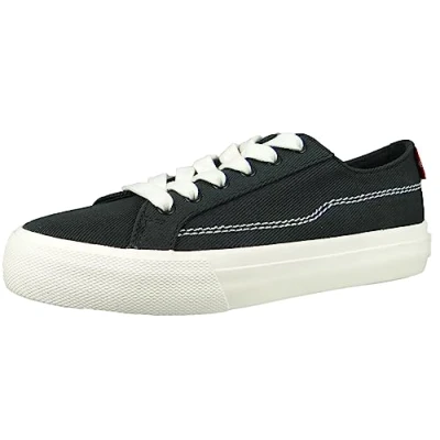 Immagine di Levi&#039;s Decon Lace S, Scarpe da Ginnastica Donna, Nero Regolare Bianco, 42 EU
