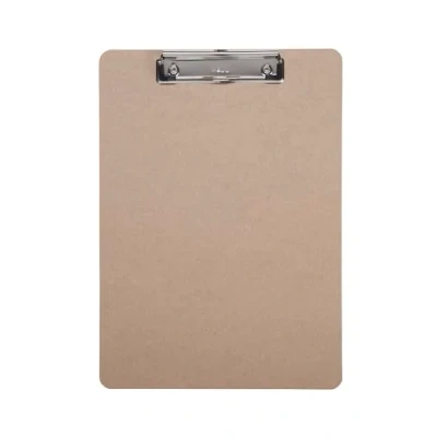 Immagine di MAUL Portablocco Maulbasic, portablocco, formato DIN A4, verticale, in fibra di legno duro, riciclabile, larghezza serraggio 8 mm, 2392070