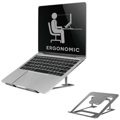 Immagine di Neomounts NSLS085GREY Supporto per notebook Regolabile in altezza