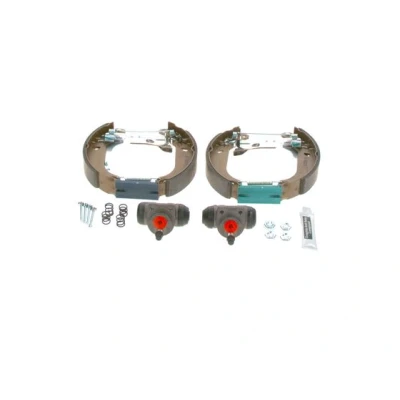 Immagine di BOSCH 0 204 114 127 Kit freno, freno a tamburo con accessori, cilindretto PEUGEOT: 206 Hatchback, 206+ Hatchback