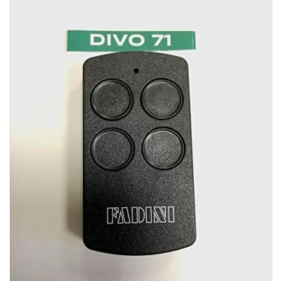 Immagine di Fadini Telecomando Divo 71 per cancello 433 MHZ