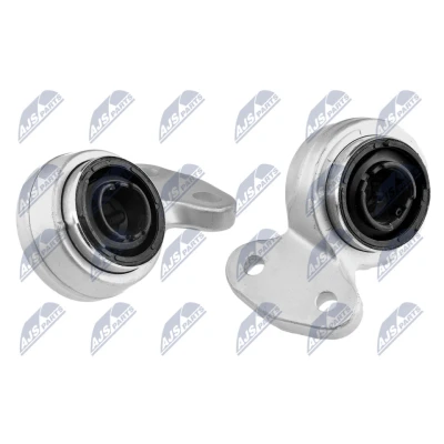 Immagine di NTY ZTP BM 000 Silent Block con supporto Assale anteriore, interno, dietro l&#039;assale, Sx, Dx, inferiore BMW: 3 Sedan, Coupe, Touring