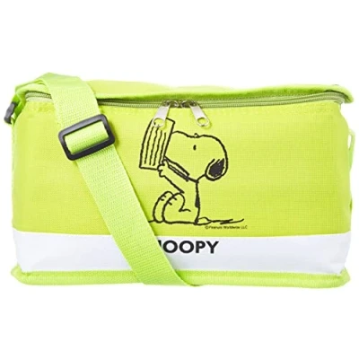 Immagine di Excelsa Peanuts: Snoopy, 61618 Sacco per il pranzo, Poliestere, 7 litri, Verde