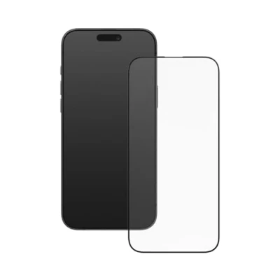 Immagine di RhinoShield 9H Tempered Glass Screen Protector Compatible with [iPhone 16 Pro Max] High Transparency, Scratch and Blue Light Resistant, 3D Curved Full Coverage, Installation Tool Included