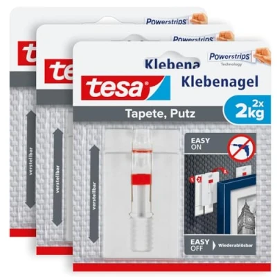 Immagine di tesa 77777 Gel di velcro regolabile Bianco Contenuto: 6 pz.
