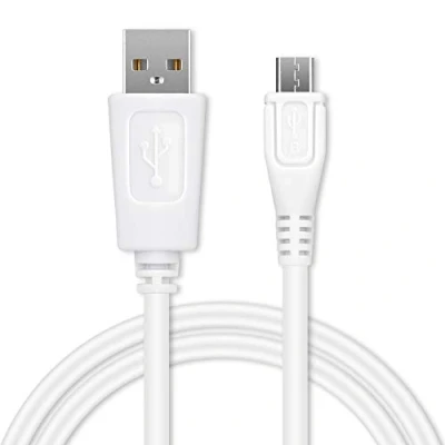 Immagine di CELLONIC® Cavo Micro USB Compatibile con TP Link M7200 / M7350 M7450 M7000 M7650 TL WR802N, WR902AC Cavetto 1A per Router, 1m in PVC Bianco Ricarica Modem Hotspot