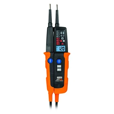 Immagine di HT Instruments HT10 Tester di tensione a due poli CAT III 1000 V, IV 600 V Acustico, Grafico barre, LCD, LED
