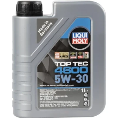 Immagine di Liqui Moly 3756 top Tec 4600 2315 olio motore 5 W 30 1 litro