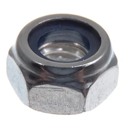 Immagine di Dado di bloccaggio SECCARO M8, acciaio inox V2A VA A2, DIN 985 / ISO 10511, esagonale, 20 pezzi