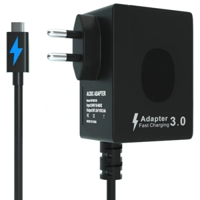Immagine di Caricabatteria per Nintendo Switch/Switch OLED/Switch Lite, 15V 2.6A Adattatore AC di Ricarica Veloce Supporto TV Modalità