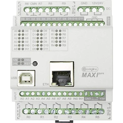 Immagine di Controllino MAXI pure 100 10 Modulo di controllo PLC 12 V/DC, 24 V/DC