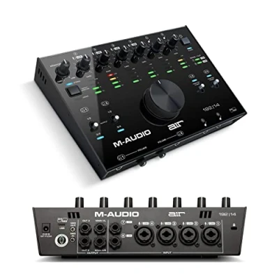 Immagine di M Audio AIR 19214 Scheda Esterna MIDI USB, Interfaccia per Registrazione Professionale su Mac o PC con Pacchetto Software incluso